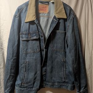 Levi's Denim Jacket with Contrast Collar